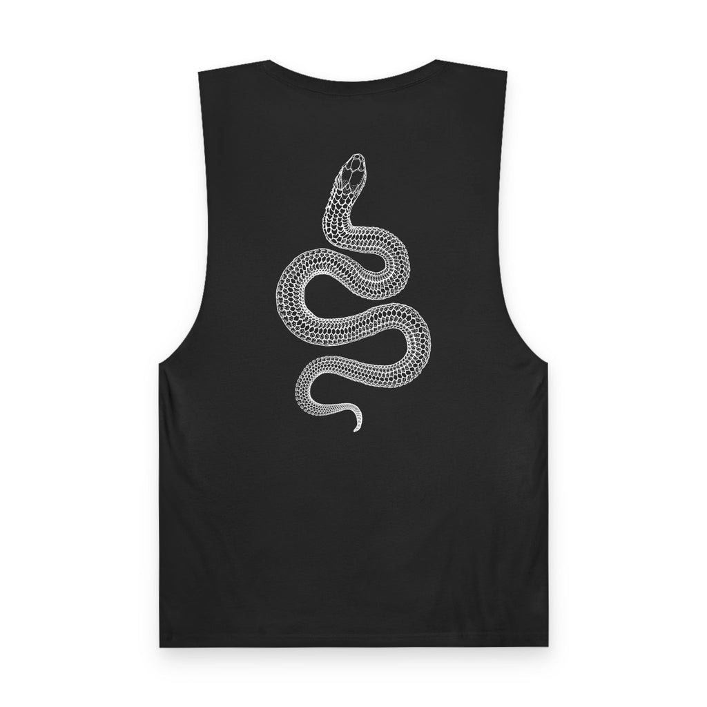 Nada Training Division Tank Top — Snake Graphic Muscle Tank