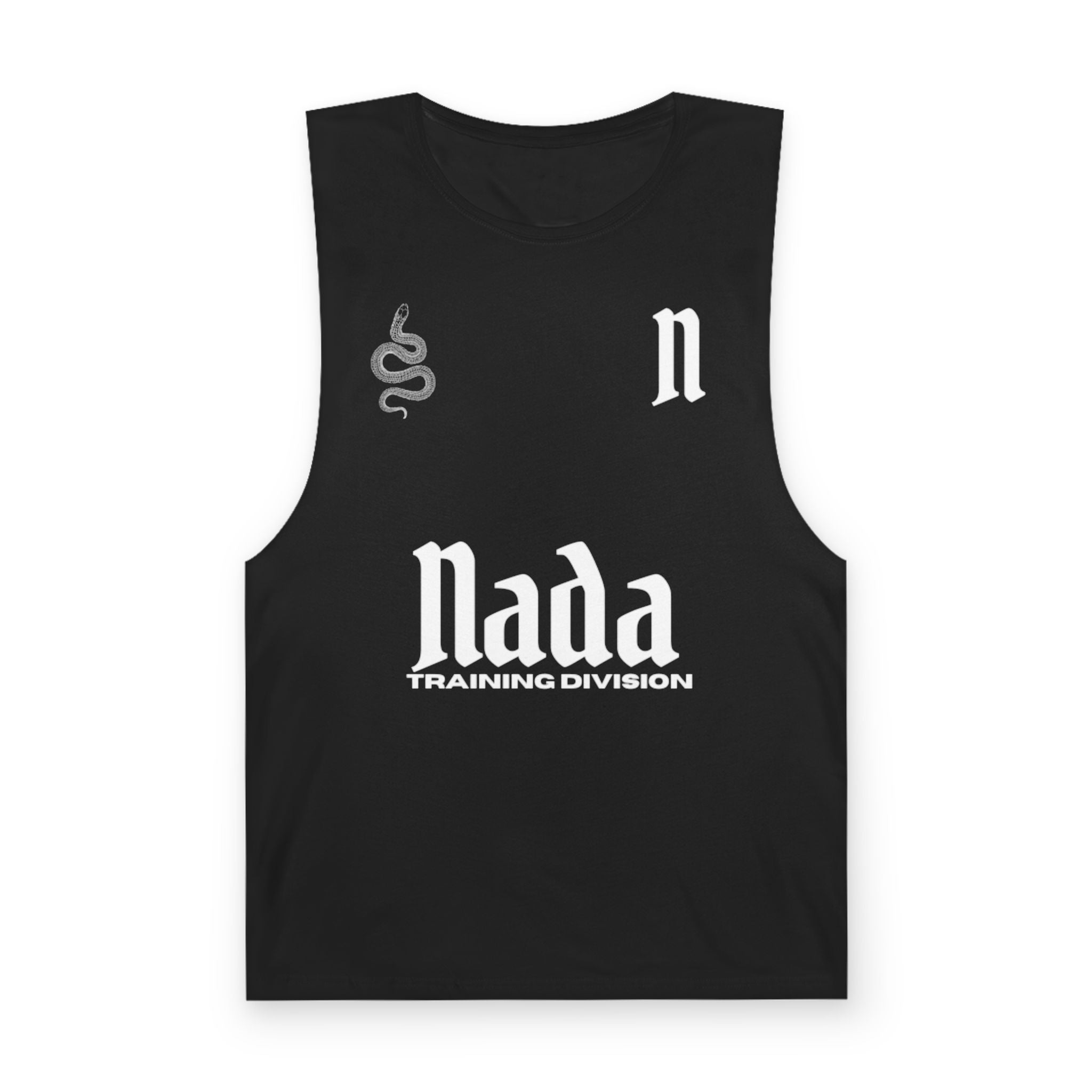 Nada Training Division Tank Top — Snake Graphic Muscle Tank