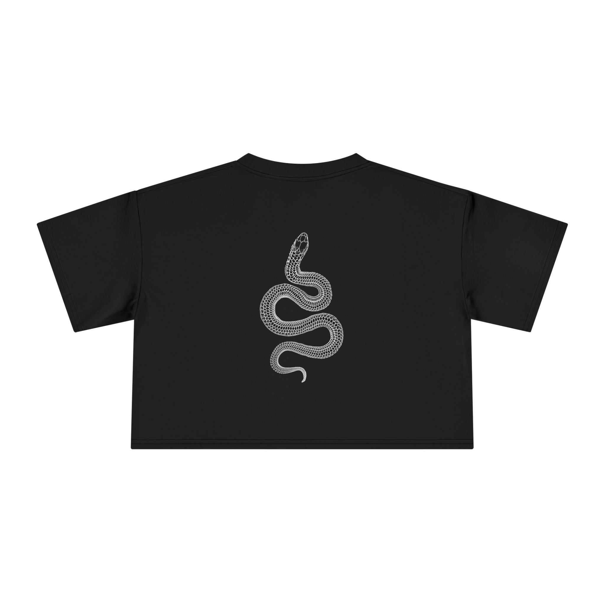 Nada Crop snake Tee